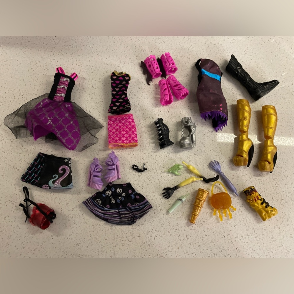 Assorted Monster High Accessories